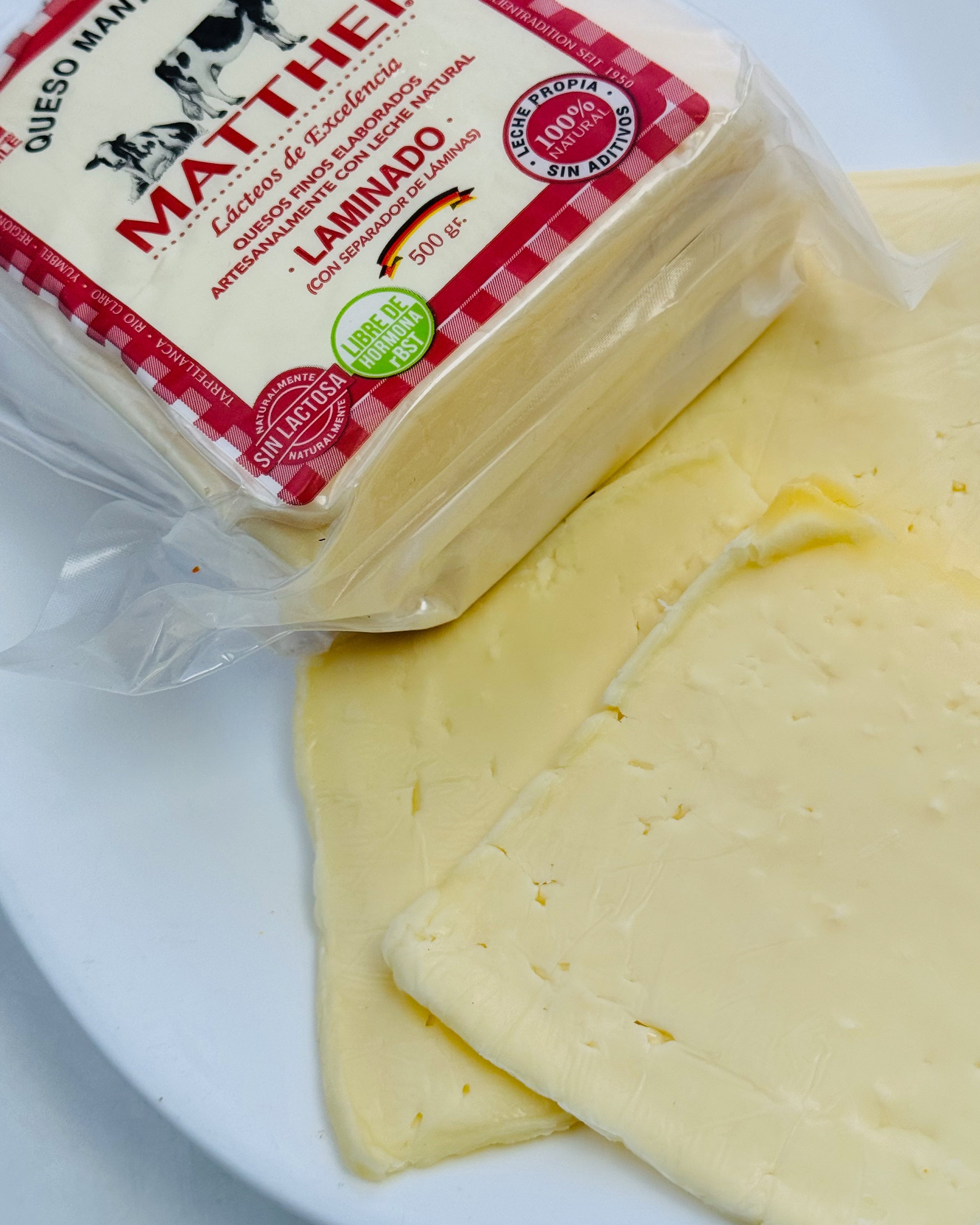 Queso Matthei Laminado